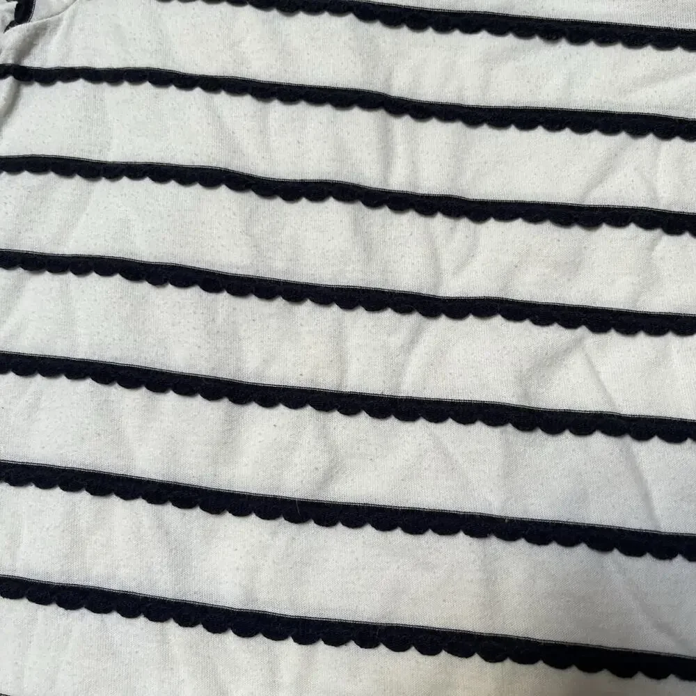 Gap Scalloped Stripe Shirt Size 24m